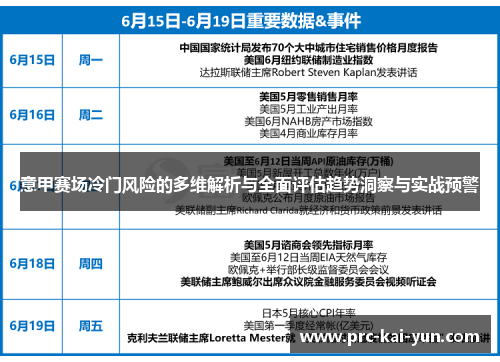 意甲赛场冷门风险的多维解析与全面评估趋势洞察与实战预警